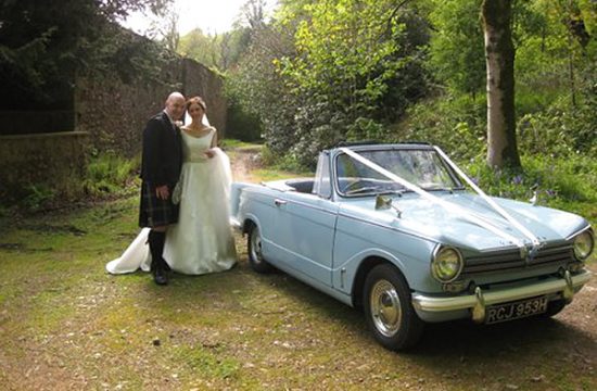 wedding car hire uk classic cars