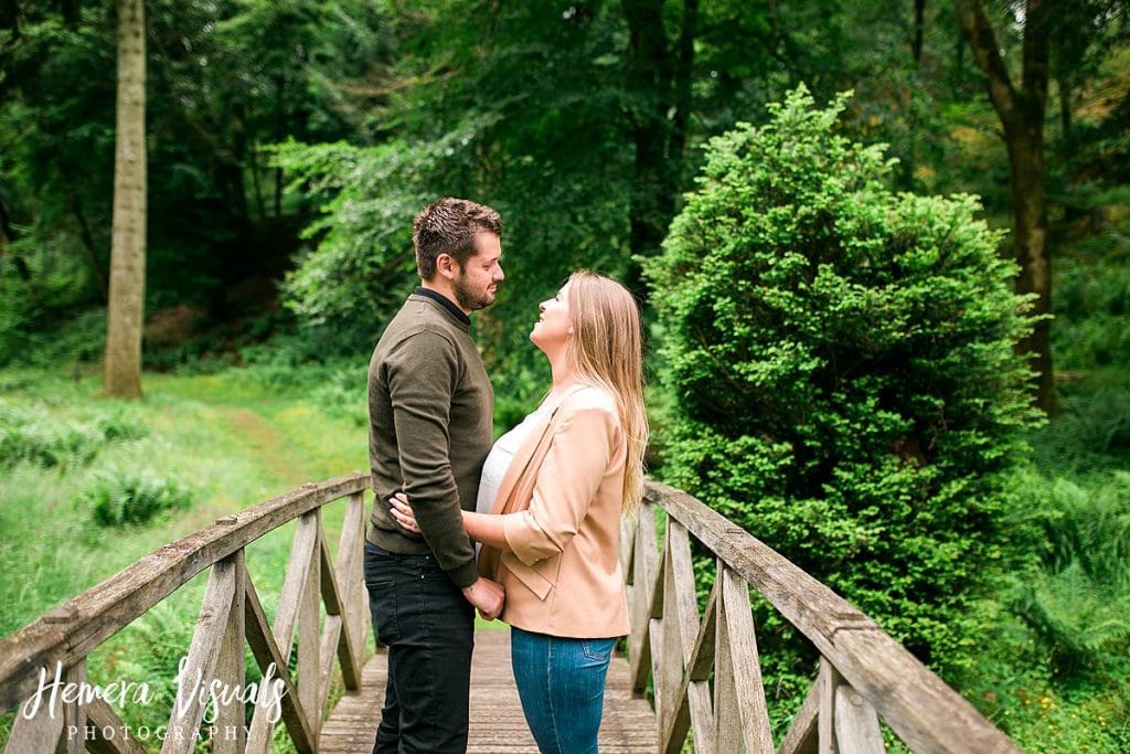 Drumlanrig castle Bridge couple photography session