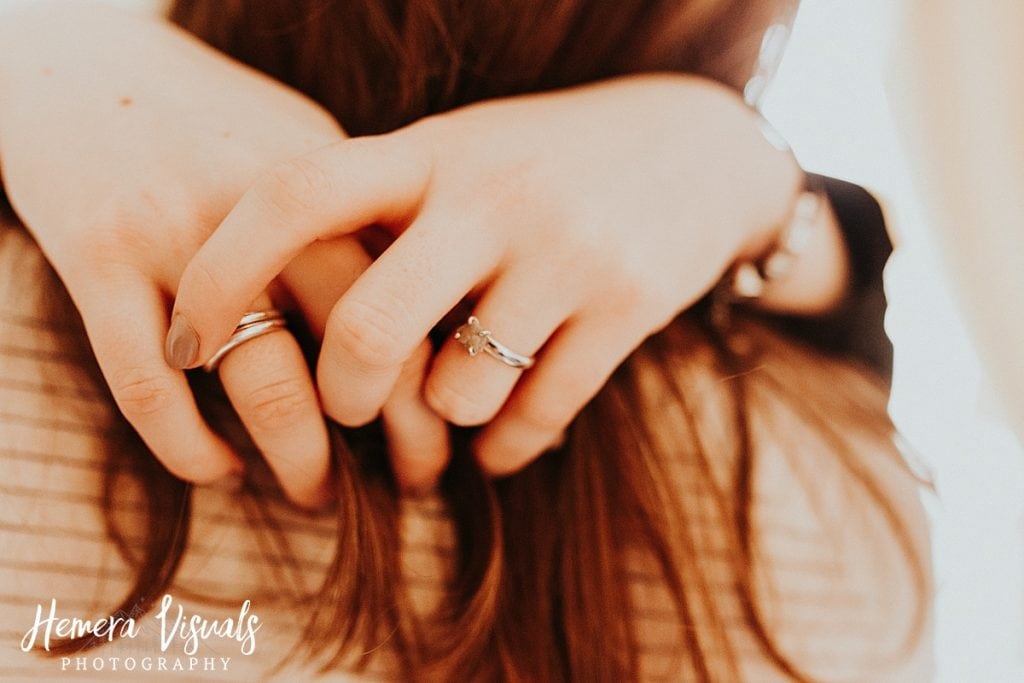Dumfries Home engagement shoot ring