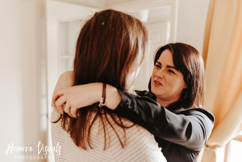 Dumfries Home engagement shoot couple