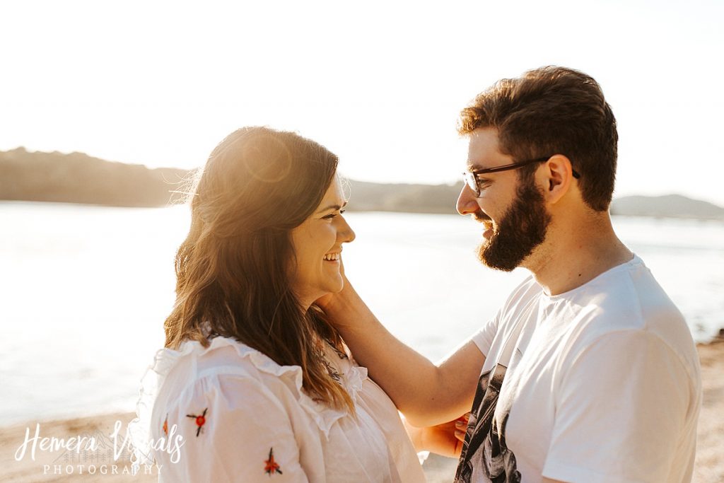 kippford dumfries romantic engagement photgraphy