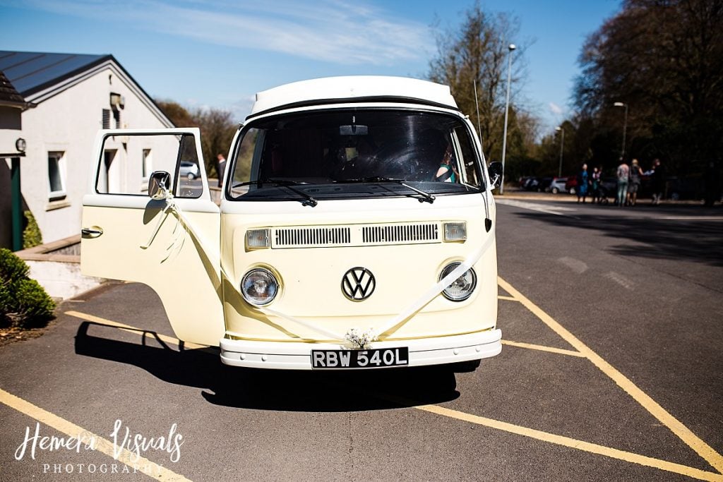 Threave gardens wedding dumfries camper van