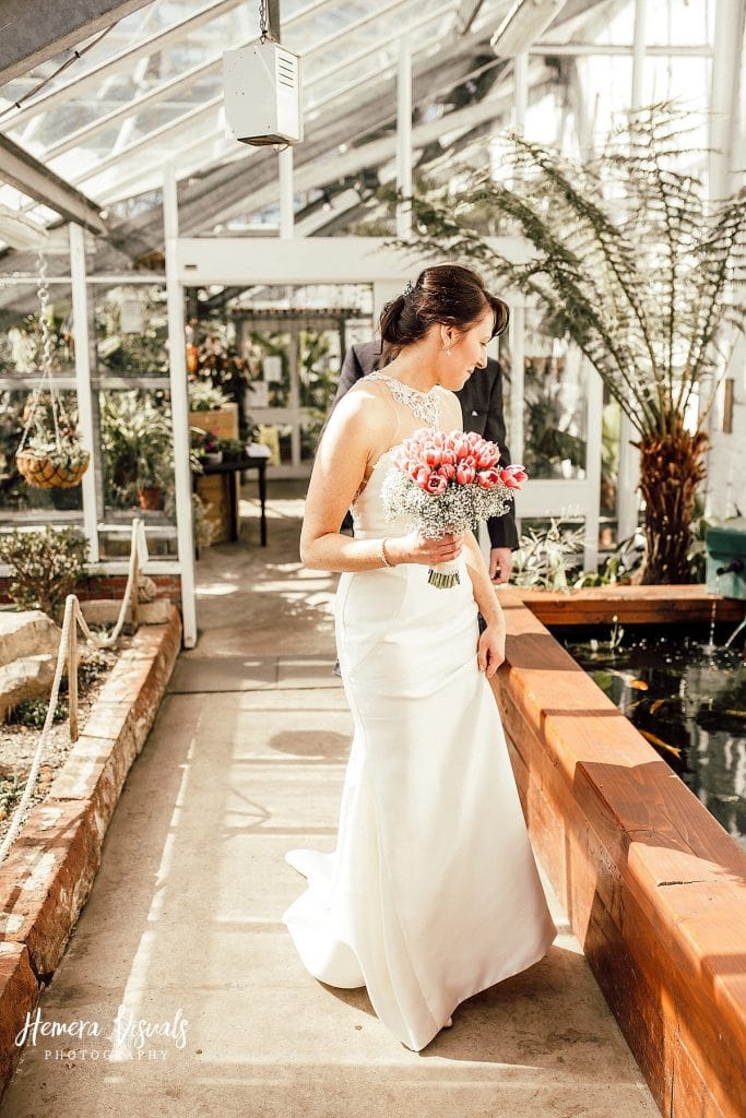 Threave gardens wedding bride castle douglas