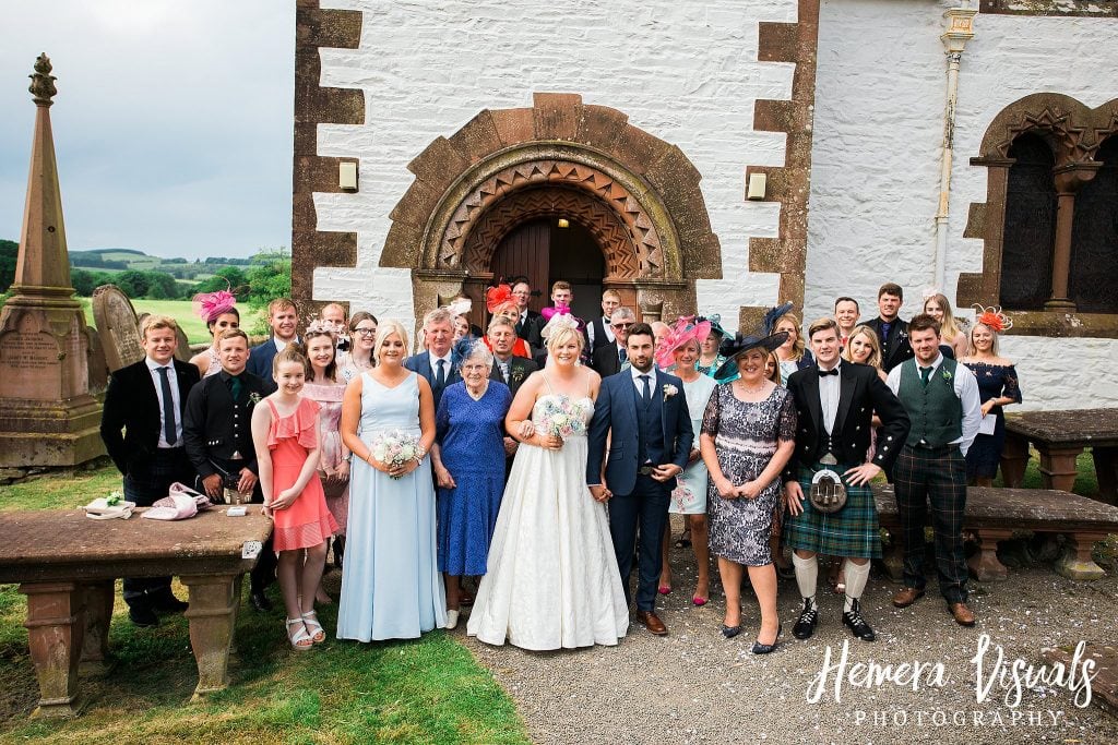 Farm Marquee wedding Dumfries Scotland