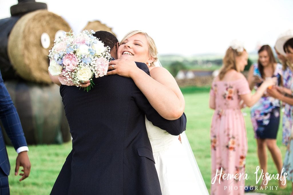 Farm Marquee wedding Dumfries Scotland