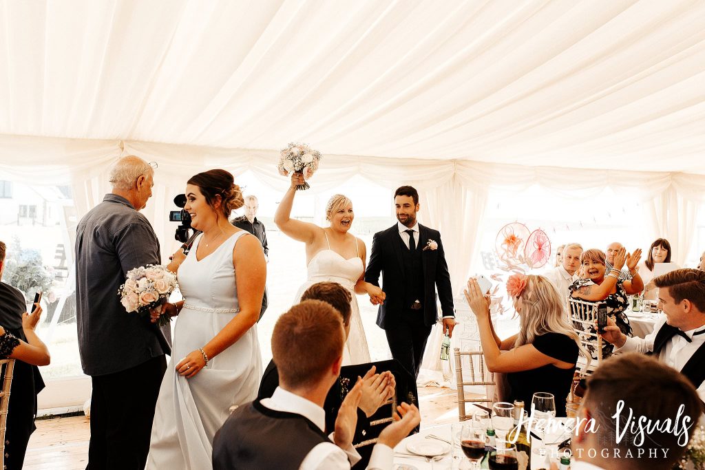 Farm Marquee wedding Dumfries Scotland