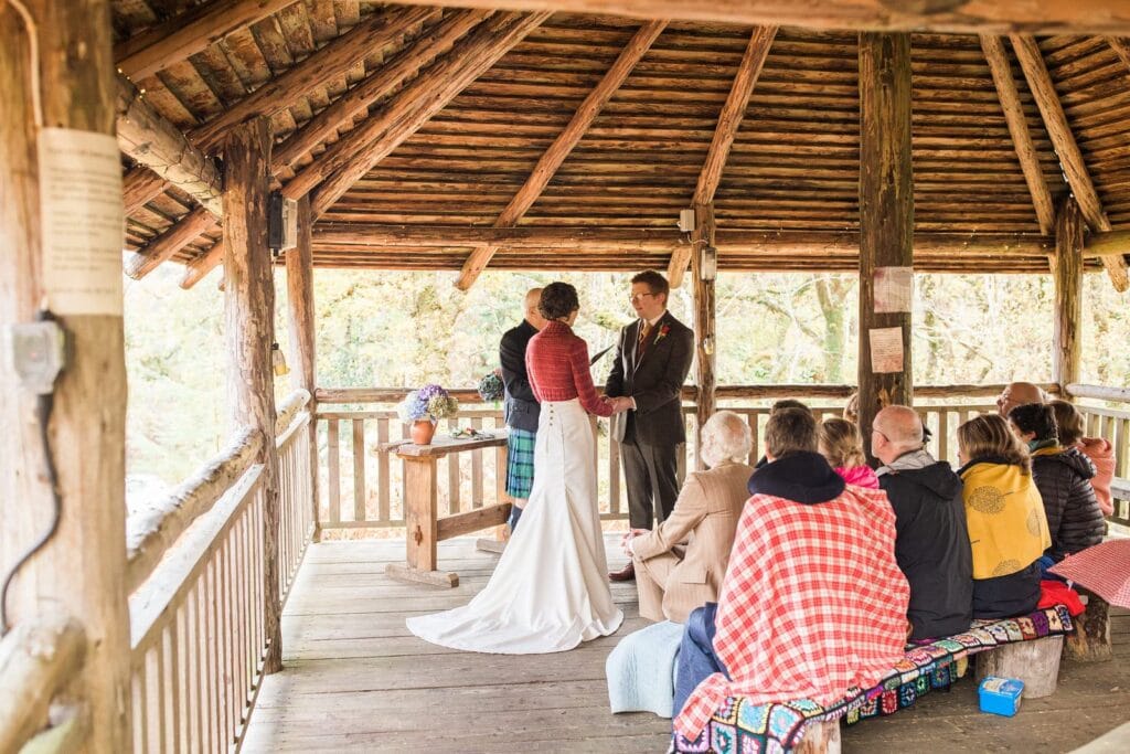 elope in scotland outdoor ceremony highlands